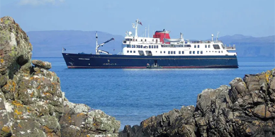 Hebridean Princess in Scottland