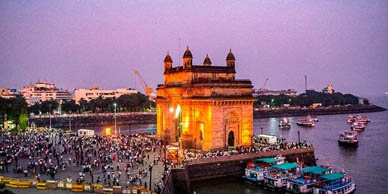 The Gataway of India Monument in Mumbai India